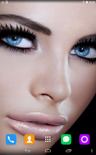 Beautiful Eyelashes Wallpaper