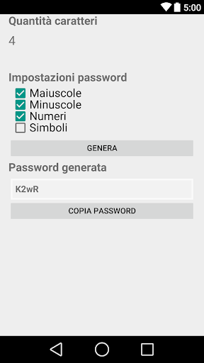 Generatore di password