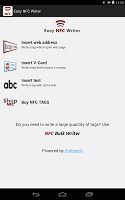 Easy NFC Writer APK 屏幕截图图片 #3
