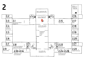 Plattegrond Nachtwachtzaal