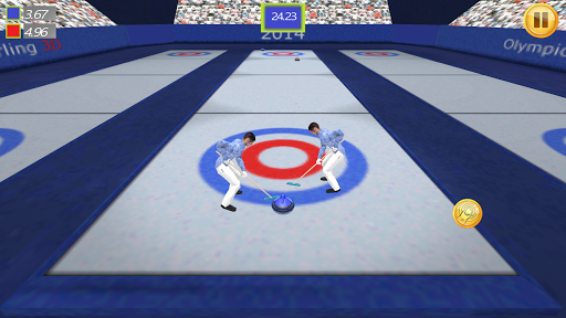 【免費體育競技App】Olympic Curling 3D-APP點子