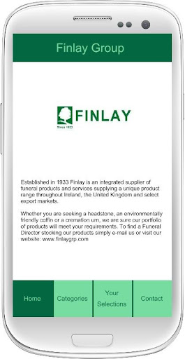 Finlay Group Product App