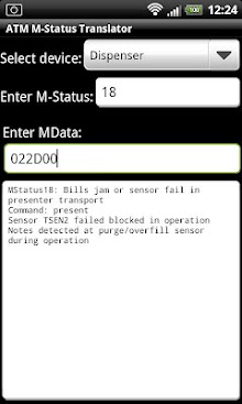 ATM M-Status Translator