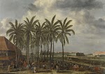 Het kasteel van Batavia. Andries Beekman, ca. 1656