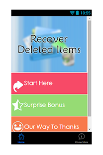 Download Recover Deleted Items Guide APK for PC