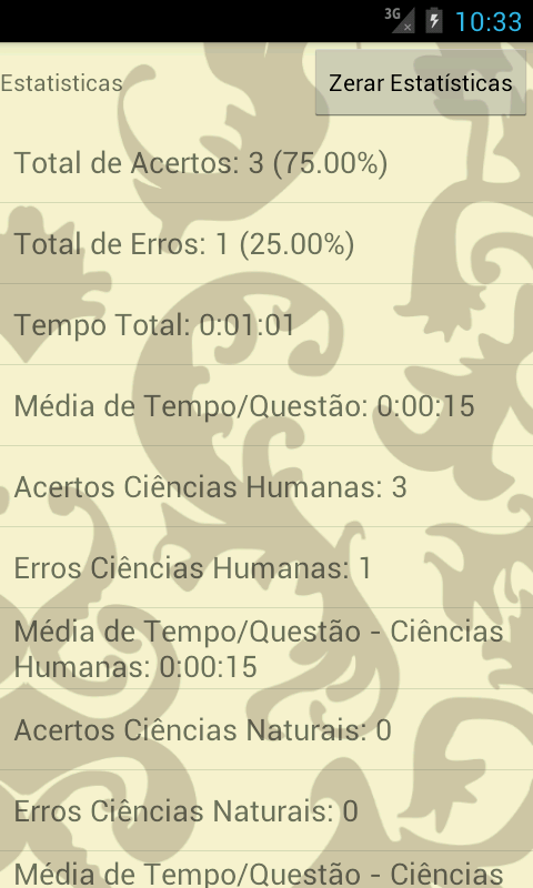 Simulado ENEM 2016 Screen 2