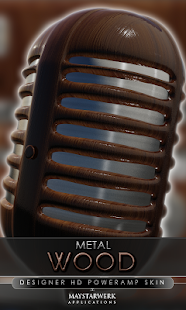 How to download metal wood power amp skin lastet apk for bluestacks