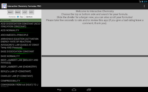 download Interactive Chemistry PRO free