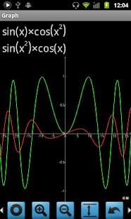 handyCalc Calculator , grafik,graph,trigonometri,android