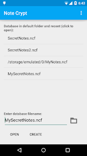 Note Crypt Donate / Pro Screenshots 1