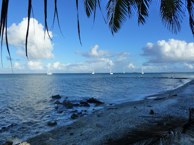 Suwarrow Anchorage on Suwarrow, the Cook Islands.