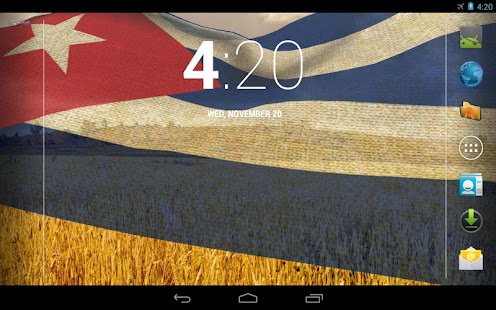 download 3D Cuba Flag Live Wallpaper free