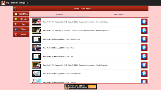 Free Download Papa Jack TLC Replays APK for Android