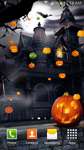 【免費個人化App】Halloween HD Live Wallpaper-APP點子