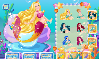 Princesa Sereia Salão Spa APK Cartaz #17