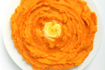 Maple Syrup Mashed Sweet Potatoes