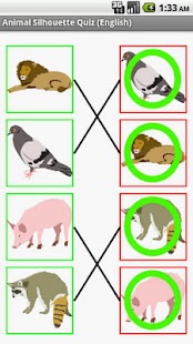 Animal Silhouette Quiz EN Screenshots 4