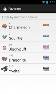 PkmnDex Pro (+6ª gen.) Screen 3