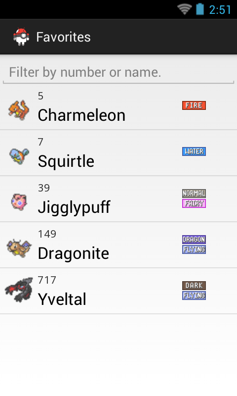 PkmnDex Pro (+6ª gen.) Screen 3
