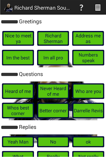 Richard Sherman Soundboard