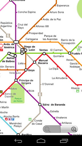 【免費交通運輸App】Metro de Madrid-APP點子