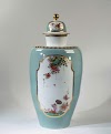 Lidded vase