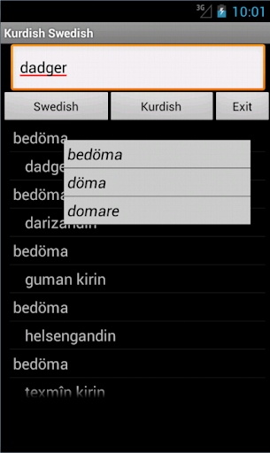 Swedish Kurdish Dictionary