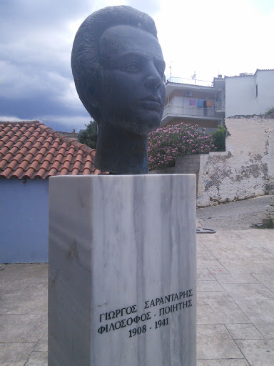 Georgios Sarantaris Statue