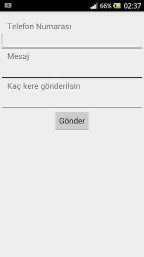 Sms Bombardımanı Şakası