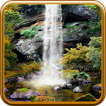 Cover Image of Download 3D Autumn Waterfall Wallpaper 1.0.2 APK