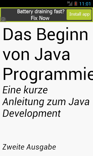 Beginn Java Programmierung