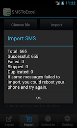 SMSToExcel Pro poster 5