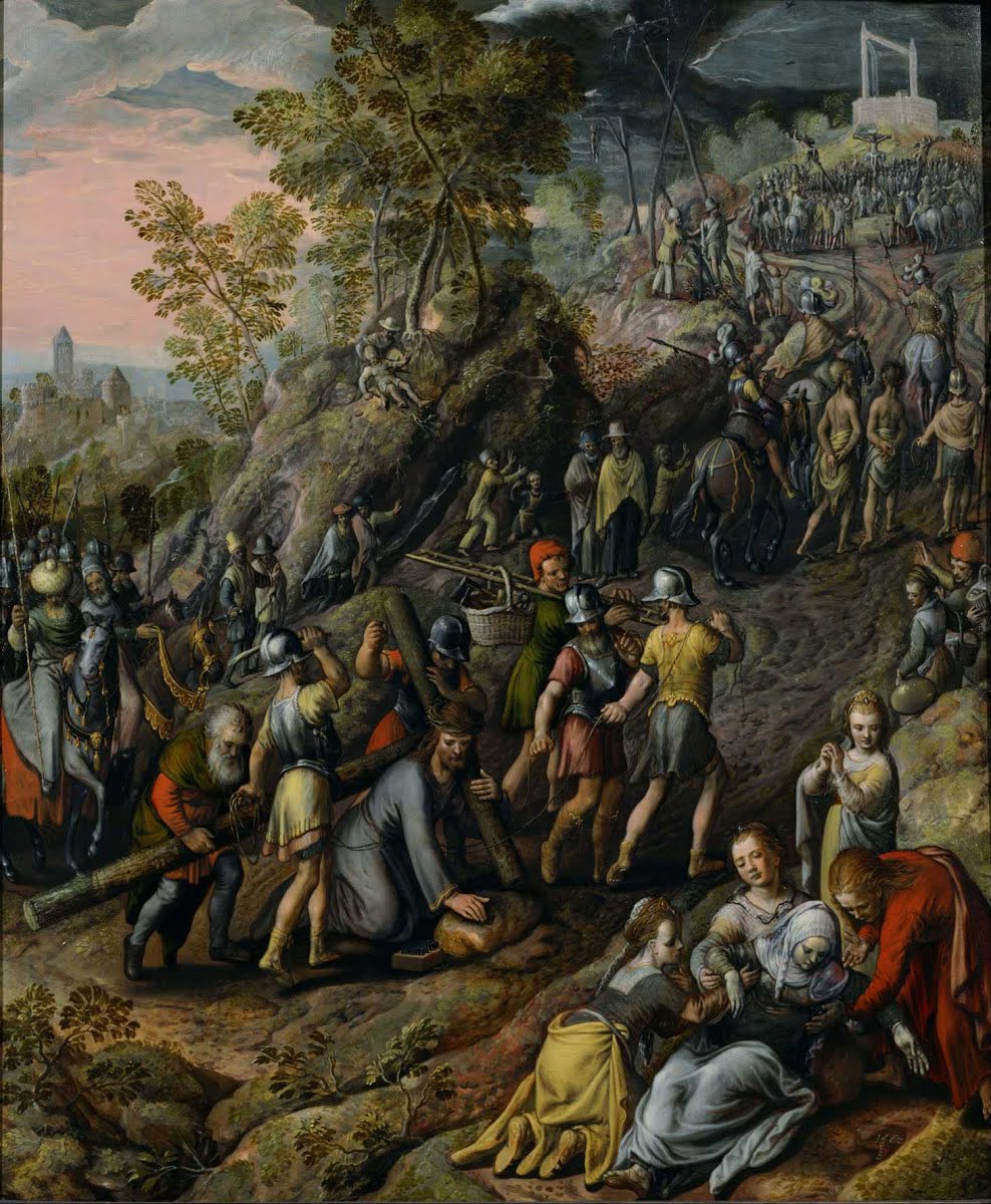 Christ Carrying The Cross Joachim Beuckelaer Google Arts Culture