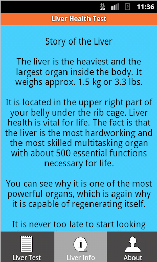 【免費醫療App】Liver Health Test App-APP點子