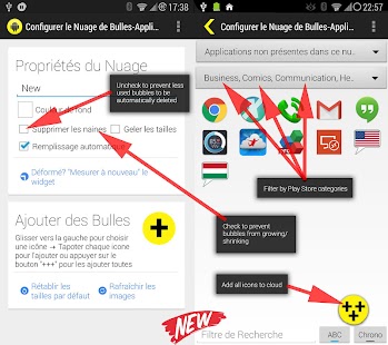  Bubble Widgets + Wear Launcher – Vignette de la capture d'écran  