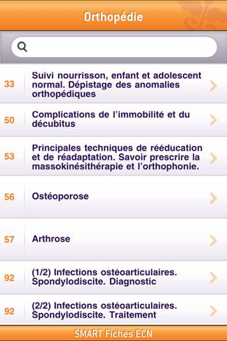 SMARTfiches Orthopédie Free Screen 2