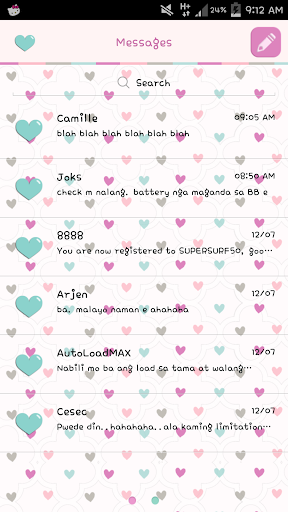 Sherby Hearts GO SMS