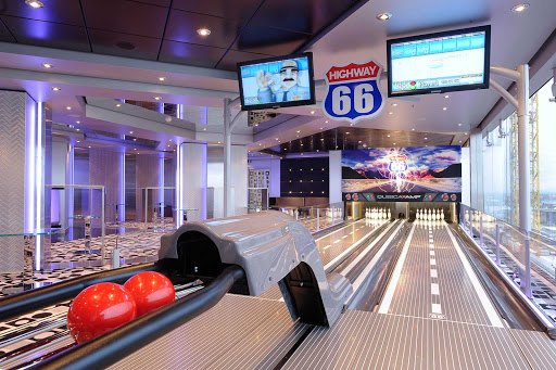 MSC-Magnifica-bowling - Have some fun with family and friends in MSC Magnifica's bowling alley.