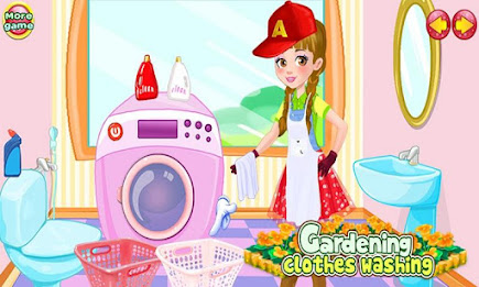 Garden Clothes Washing poster 1