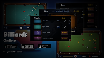 Billard Billard 8 Balles En Ligne APK capture d'écran Thumbnail #1