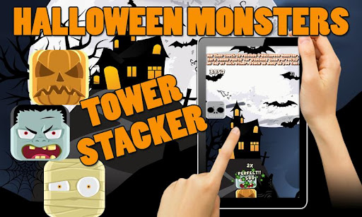 Halloween Monsters Stack Game