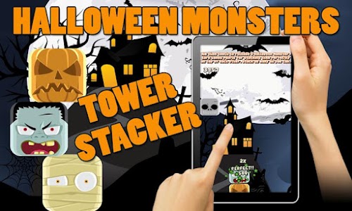 Android application Halloween Monsters Stack Game screenshort