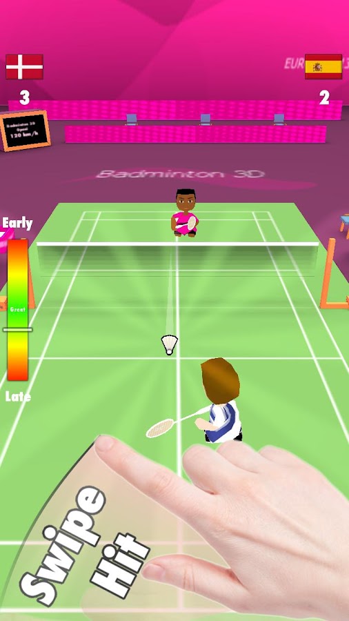 Badminton Smash 3D - screenshot