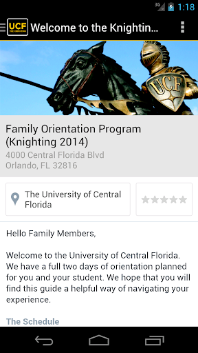 KnightGuide: UCF