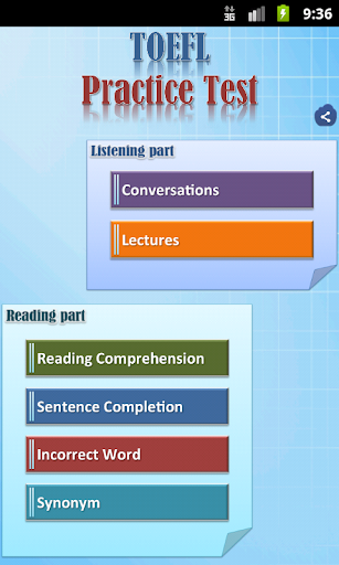 TOEFL Practice Test Full