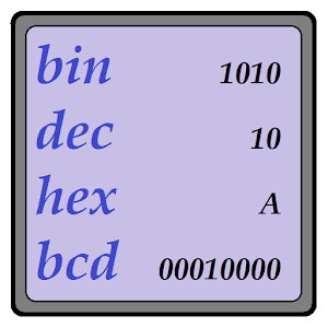 Numeral systems, bin-dec-hex.apk 1.3.2