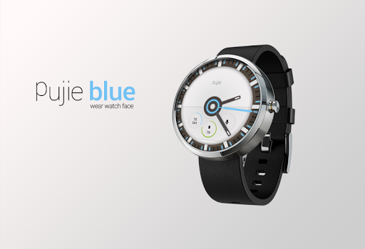 Pujie Blue - Wear Watch Face