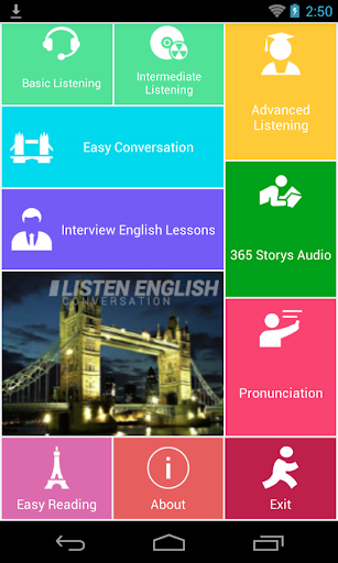 【免費教育App】Listen English Conversation-APP點子