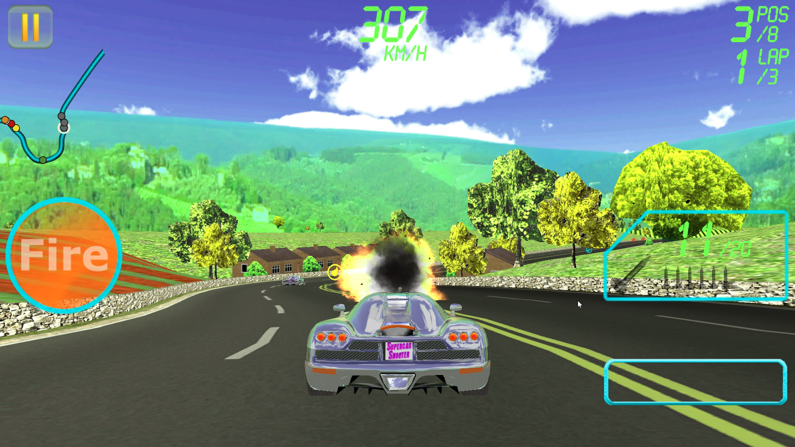 Supercar Shooter Death Race Apl Android Di Google Play