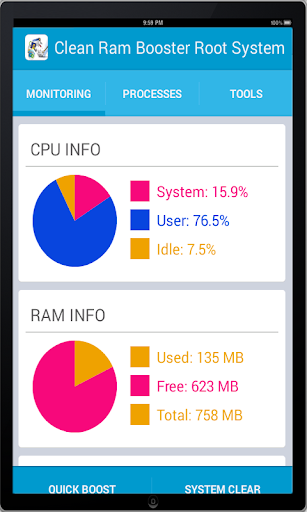 Clean Ram Booster Root System